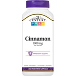 21st Century Cinnamon, 1000 mg, 120 капсули, 21st Century (9112)