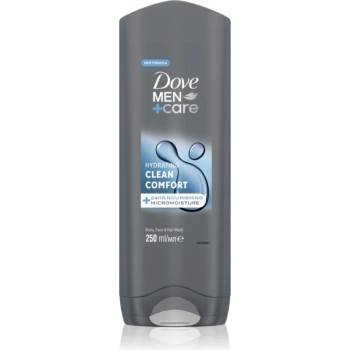 Dove Men + Care Hydrating Clean Comfort Душ гелове за тяло 250ml