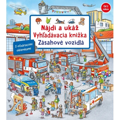 Nájdi a ukáž-vyhľadávacia knižka - Zásahové vozidlá