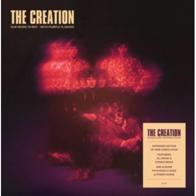 The Creation, OUR MUSIC IS RED - WITH PURPLE FLASHES, CD