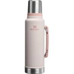 STANLEY Светлорозов термос от неръждаема стомана 1, 4 l Legendary Classic Bottle Hammertone Rose Quartz - Stanley (100000116393)