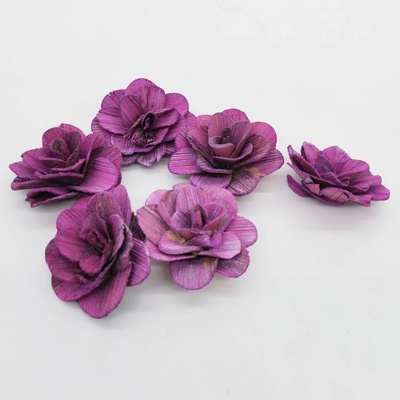 Betal rose 6 cm / 50ks - světlá fialová - SU1193