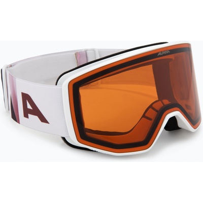 Alpina Скиорски очила Alpina Venet white/rose matte/orange