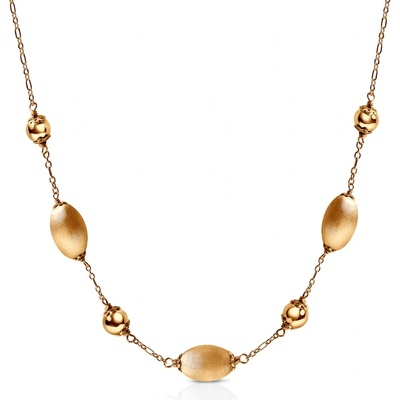 SAVICKI Колие Solmire, позлатено сребро