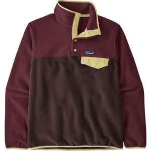 Patagonia Дамски поларен пуловер Patagonia Women's Lightweight Synchilla Snap-T Fleece Pullover Fleece jumper - Den Brown - размер XS (105-0968-7311)