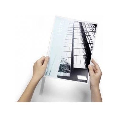 Durable Retractable ridges a4 gr. 6 mm. width 13 mm for 60 sheets, black