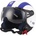 Sparco Каска за мотор Sparco BHR sp-501 бяло / синя 60052 размер S