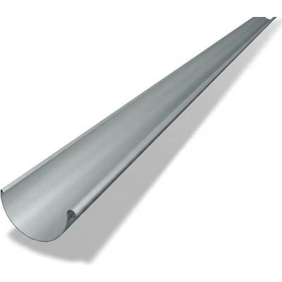 Prefa Žľab polkruhový 280 mm x 126 mm 3 m hliník 07 P.10 svetlošedá