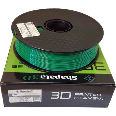 Tpu филамент 1.75мм 1кг Зелено pro (tpu015)