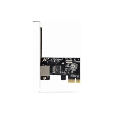 Startech 1-Port Gigabit PCIe Network Adapter Card, TAA Compliant - Síťový adaptér - PCI Express x1 nízký profil - Gigabit Ethernet x 1 - černá - kompatibilní s TAA – Zbozi.Blesk.cz