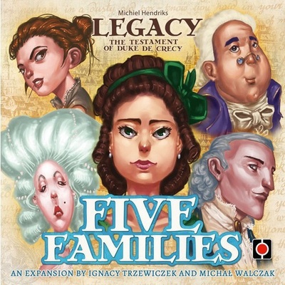 Portal Games Legacy: Five families