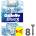Gillette Blue 3 Мъжка самобръсначка Cool, 6 + 2 броя