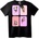 NOONEBRAND Тениска с Мини Маус в 4 квадрата - 3XL, Black