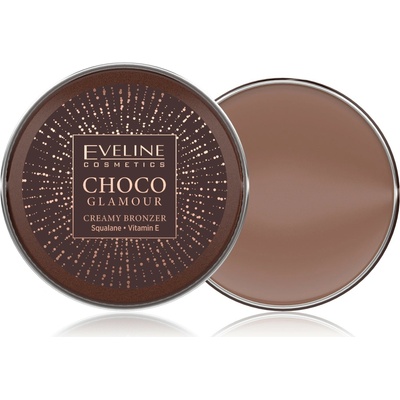 Eveline Cosmetics Choco Glamour bronzer v krémovej farbe 02 20 g