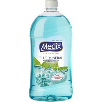 Medix Течен сапун Pure Blue Mineral, пълнител, 800 ml, син