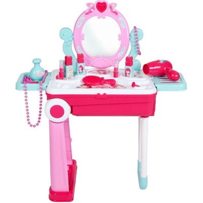 Baby Mix Dětský toaletní stolek v kufříku 2v1