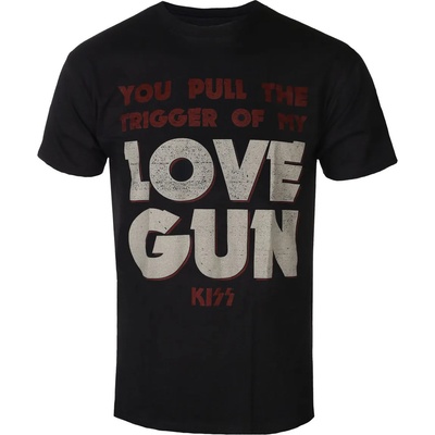 ROCK OFF тениска метална мъжки Kiss - Издърпайте Спусъкът - ROCK DADDY - KISSTS02MB