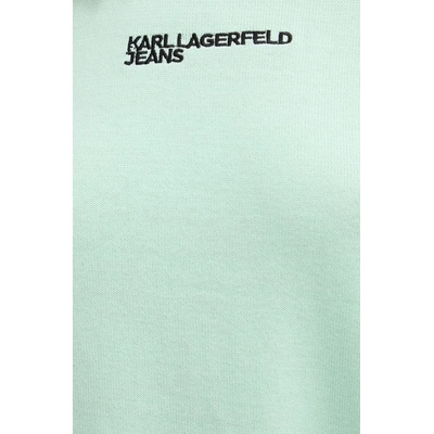 Karl Lagerfeld Jeans Пуловер Karl Lagerfeld Jeans дамски в зелено от лека материя A1W18044 (A1W18044)