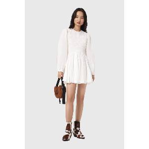 AllSaints разкроена памучна рокля CHIA (W014DE) - answear - 214,95 лв