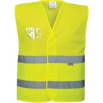 Portwest hi-vis c494 / Светлоотразителна жилетка с мрежа - hv жълто xxl/xxxl (c494yerxx/3x)