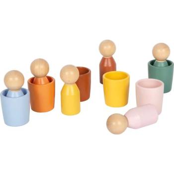 Legler Montessori комплект играчки от дърво 12m+ 12 бр