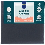 METRO Professional Салфетки Airlaid 40 x 40 см черни 60 бр