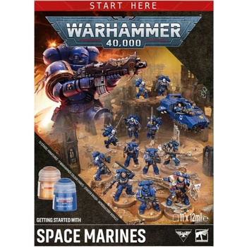 Games Workshop Warhammer 40, 000 Getting Started with Space Marines (60-52)