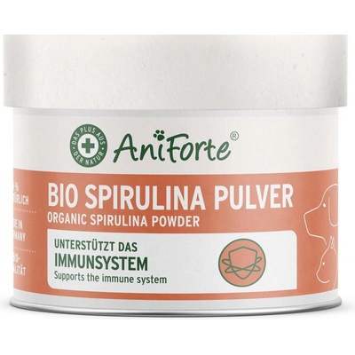 AniForte Bio spirulina organický prášek pro psy a kočky 250 g