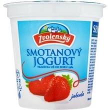 Zvolenský Smotanový jogurt jahoda 145 g