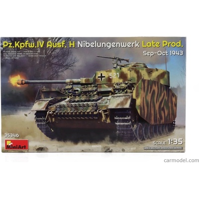 Miniart Tank P.kpfw.iv Ausf. H Military Nibelungenwerk 1943 / 1:35