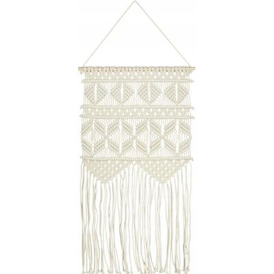 zahrada-XL Nástěnný závěs macramé 40 x 80 cm bavlna