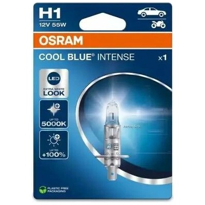 Osram Cool Blue Intense Nextgen H1 P14,4S 12V 55W 64150CBN-1BL