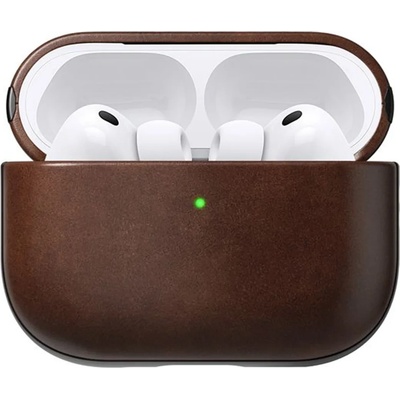 NOMAD Кожен калъф Nomad Modern, рустикално кафяв (Horween) - AirPods Pro 3 (NM011284858)