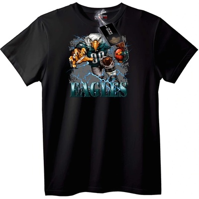 NOONEBRAND Тениска на Eagles футбол - XL, Black