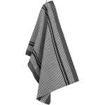 Tiseco Home Studio Комплект от 6 черни памучни кърпи за чай Waffle, 50 x 70 cm - Tiseco Home Studio (9413BLACK)