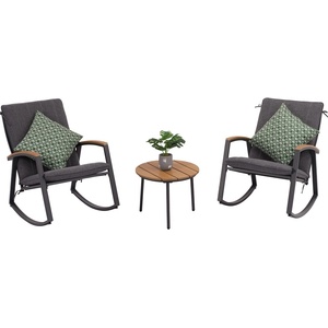 Garden Point Комплект градински мебели Garda Garden Point в цвят антрацит (GAP1476)