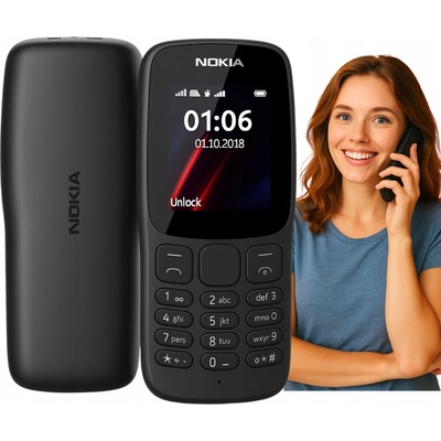 Nokia 106 2018 Black
