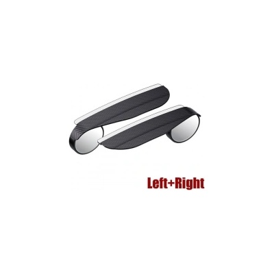 Paolo Огледала Мъртва Точка с Вежди - черни pg117