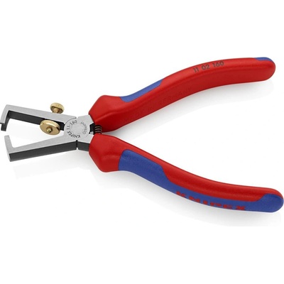 Knipex 11 02 160, 11 02 160, odizolovací kleště, 10 mm² (max), 7 awg (max), 5 mm (max)