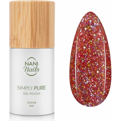 NANI gél lak Simply Pure 5 ml - Amber Ruby