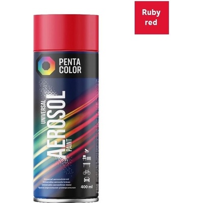 Pentacolor Aerosolová farba 400 ml R3003 rubínovočervená