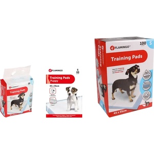 Flamingo Training Pads Medium - Памперс подложка за кучета, 60 х 45см. , 20 броя