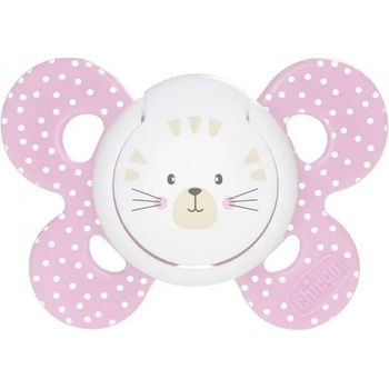 Chicco Силиконова залъгалка Chicco - Physio Comfort, 6-12 месеца, асортимент (N0327)