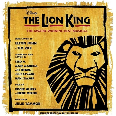 Original Broadway Cast - Lion King / O. B. C. R. (Gold and Black Splatter Coloured) (Limited Edition) (2 LP) (0050087508746)