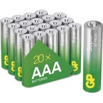 GP Batteries Алкална батерия GP Super Alkaline LR03 (AAA) 20 бр 71415 (1013122001)