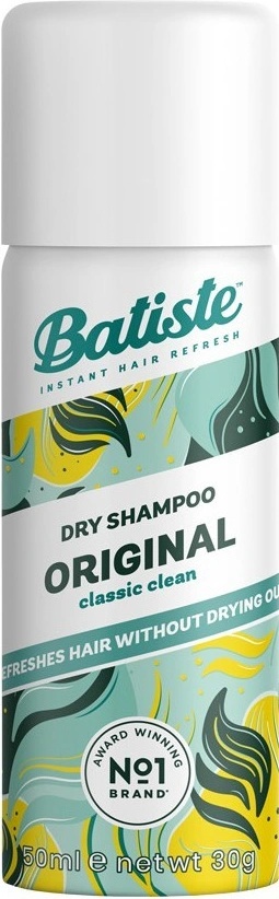 Batiste Dry Shampoo Clean & Classic Original suchý šampon na vlasy 50 ml