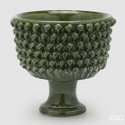 EDG Dekoratívna misa váza na nohe Phoenix Pine Cone 31 cm