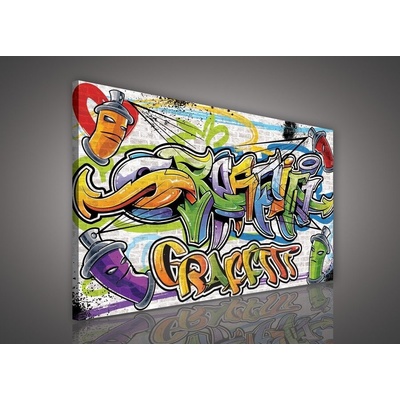 Postershop Obraz na plátně: Graffiti (5) - 75x100 cm