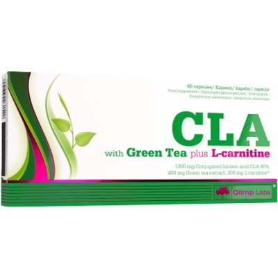 Olimp Sport Nutrition CLA, Green Tea plus L-Carnitine [60 капсули]