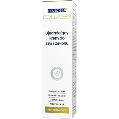Novaclear Collagen zpevňující krém na krk a dekolt 50 ml